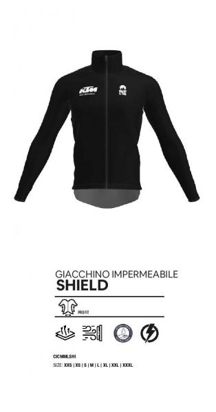 Giubbino Shield impermeabile ed antivento