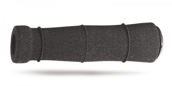 MTB GRIPS - BLACK FOAM +  PLUGS