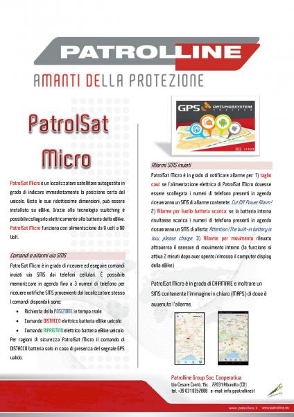 PATROLSAT MICRO