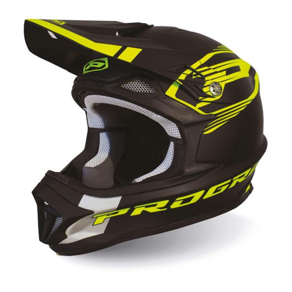 Helmet 3150-348 black / yellow fluo matte