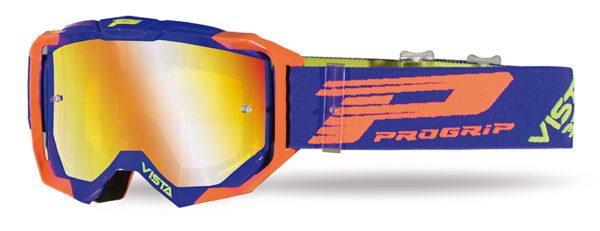 Goggle 3303-272 FL blue / orange fluo