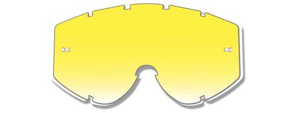 LENS ANTISCRATCH + ANTIFOG -1 mm THICKNESS YELLOW